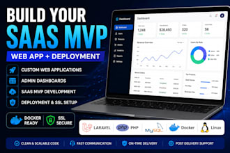 build your saas mvp or custom business web app