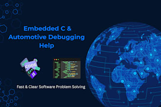 debug embedded c code and automotive software issues