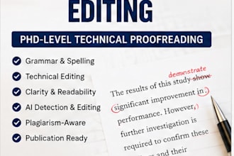 review your manuscript and theses