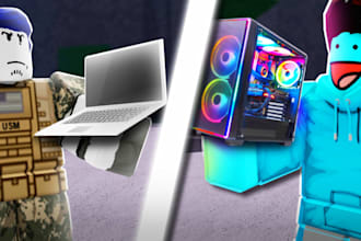 make insane roblox thumbnails for more clicks
