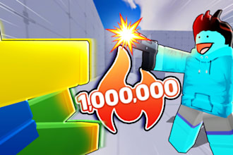 create high CTR roblox youtube thumbnails