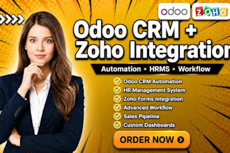 build odoo crm automation hr management zoho forms workflow integration