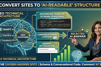 implement faq schema and conversational content for aeo and GEO