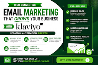 setup klaviyo email flow email automation abandoned cart and welcome flow