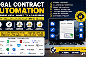 legal contract automation website agreement generation nda automation workflow