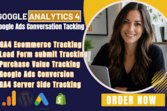 do ga4 gtm google tag manager conversion  ecommerce tracking fb pixel setup