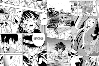 draw anime manga comic book illustration nfsw manga page webtoon manga pannel