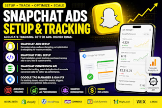 setup snapchat ads manage high converting snapchat ads pixel and conversion API