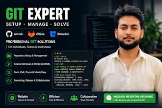 assist you with git, github, gitlab repositories and issues