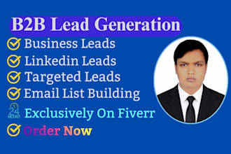 do b2b lead generation, linkedin leads, and prospect email lists
