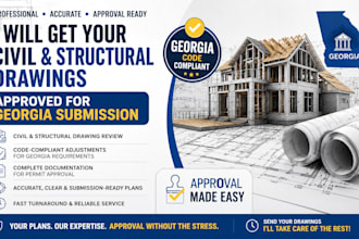 get your civil and structural drawings approved for georgia submission