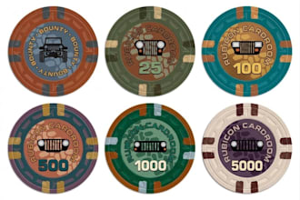 design professional poker chip or poker logo for your brand
