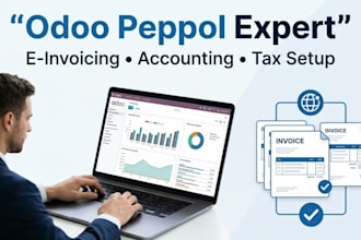odoo peppol integration e invoicing and accounting setup,accounting localization