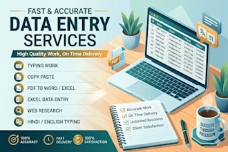 professional data entry and copy right service