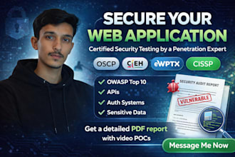 perform a webapp security audit and penetration testing