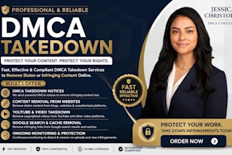 do dmca takedown copyright removal  fast, legal, professional