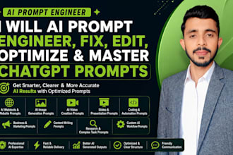 ai prompt engineer, fix edit optimize and master chatgpt prompts