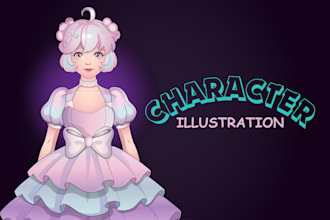 create 2d character design