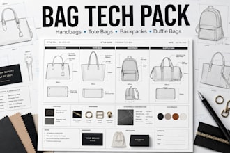 design bag tech pack, hand bag, tote bag, back packs duffle bags