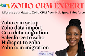migrate your CRM to zoho from google workspace, hubspot or salesforce