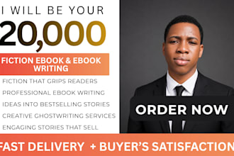 ghostwrite your fiction and nonfiction ebook