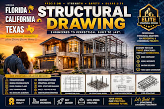 professional structural drawings, details engineering plans, florida, texas