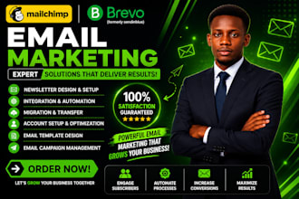 mailchimp email template newsletter design flodesk template brevo campaign setup