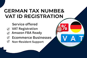 do register your german business tax number and vat certificate
