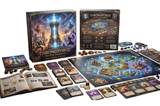 design professional board game cards and tabletop game assets board game card
