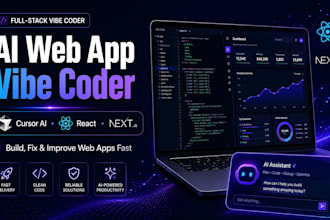 fix, build, or improve your ai web app using cursor ai as a vibe coder