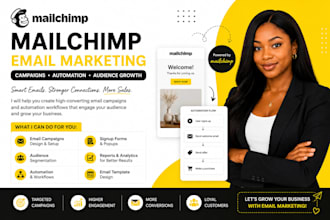 be your klaviyo and mailchimp email marketing expert