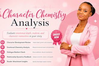 analyze your character for chemistry emotional depth and realism