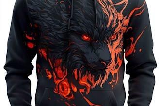 unique streetwear tshirt or hoodie design