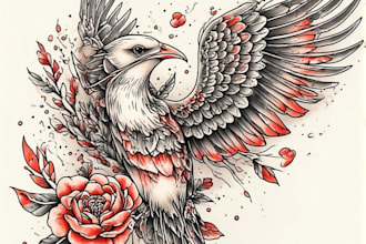 create unique american traditional tattoo