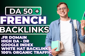 do high quality french guest posts backlinks with high da french link building