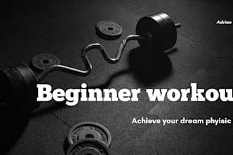 create a beginner gym workout plan