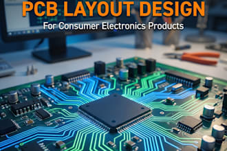 create professional pcb layout for consumer electronic products