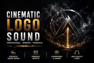 create a cinematic logo sound or intro