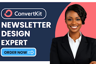 setup convertkit newsletter design kit email automation kit landing page design