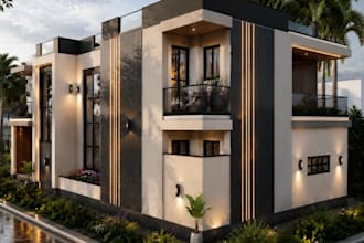 do exterior realistic renders