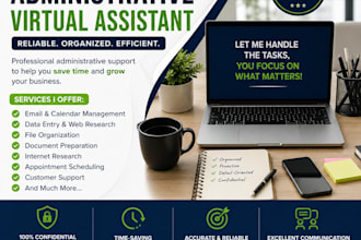 be your administrative virtual assistant