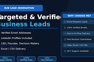 professional b2b lead generation