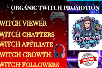 boost your twitch channel with targeted promotion