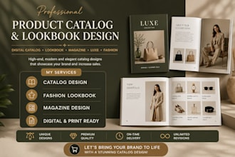 design product catalog digital lookbook catalogue fashion lookbook luxe magazine