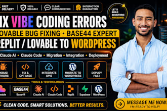 fix claude elementor wordpress and convert lovable ai website to wordpress