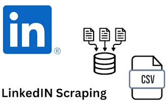 extract data from linkedin and build datasets