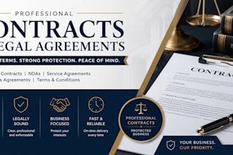 draft professional business contracts and legal agreements