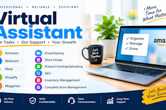 provide amazon and shopify expert management
