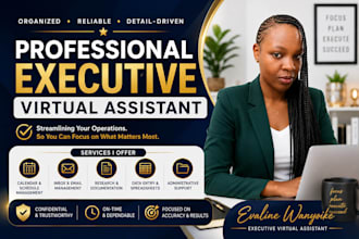your executive virtual assistant for admin support