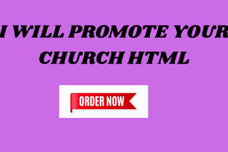 promote your church HTML